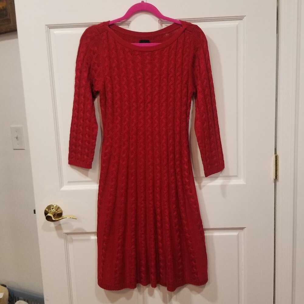Ladies' Jessica Howard 3/4 Sleeve Sweater Dress, Size S, EUC - Picture 1 of 13